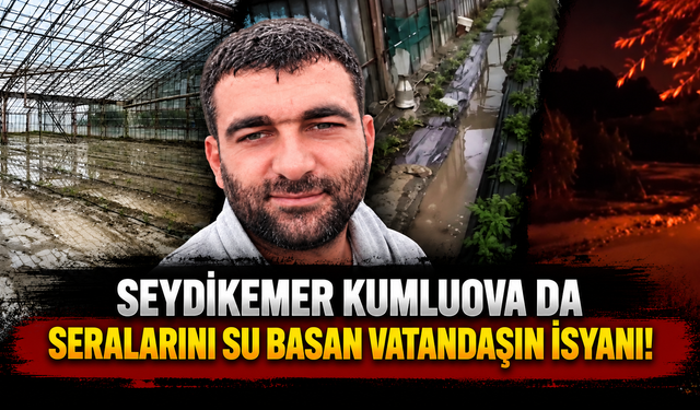 SERALARINI SU BASAN VATANDAŞ İSYAN ETTİ!