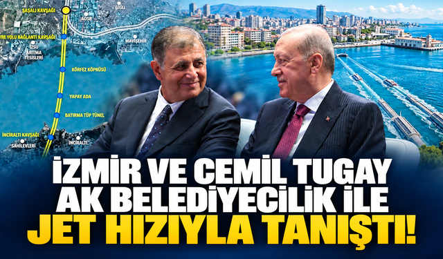 Karşıyaka’dan Konak’a Deniz Altından Raylı Bağlantı