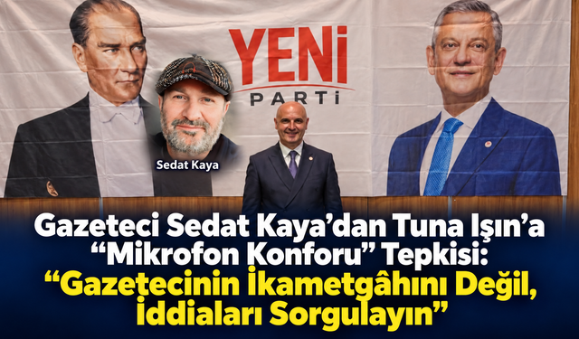 “Gazetecinin İkametgâhını Değil, İddiaları Sorgulayın”