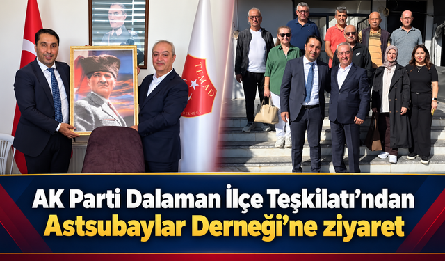 AK Parti İlçe Teşkilatı’ndan Astsubaylar Derneği’ne ziyaret