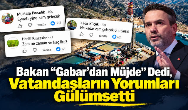 Bakan “Müjde” Dedi, Vatandaşların Yorumları Gülümsetti