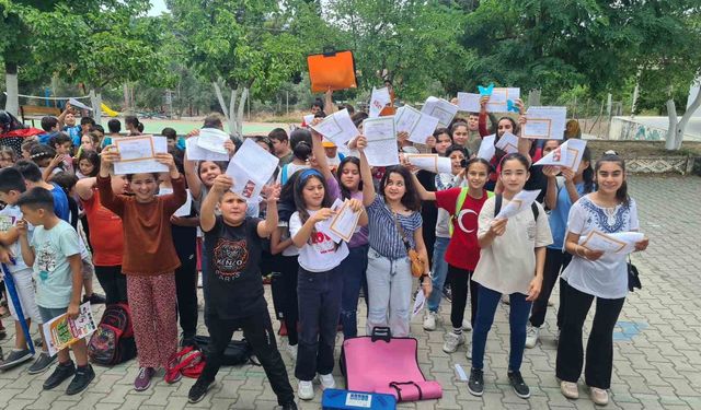 Köyceğiz’de 6774 öğrenci karne alarak tatile çıktı