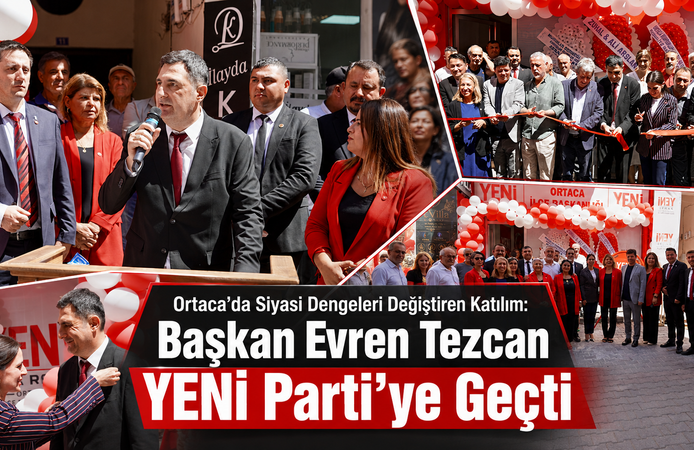 Başkan Evren Tezcan YENİ Parti’ye Geçti