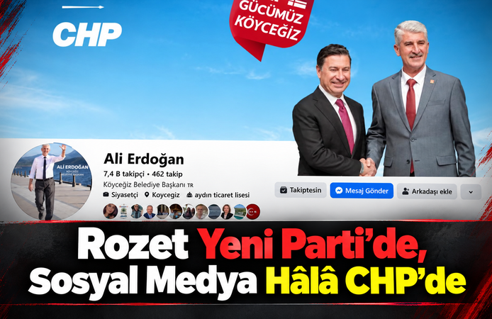 Rozet Yeni Parti’de, Sosyal Medya Hâlâ CHP’de