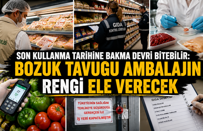 BOZUK TAVUĞU AMBALAJIN RENGİ ELE VERECEK