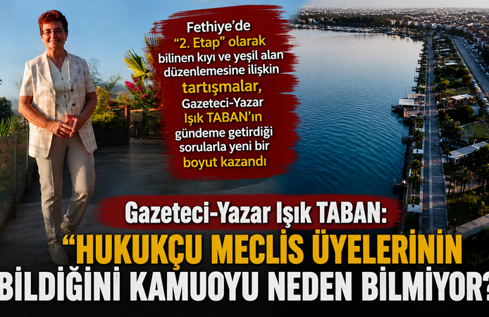 “HUKUKÇU MECLİS ÜYELERİNİN BİLDİĞİNİ KAMUOYU DA BİLMELİ”