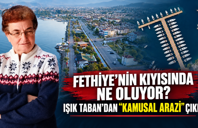 IŞIK TABAN'DAN KAMUSAL ARAZİ ÇIKIŞI!