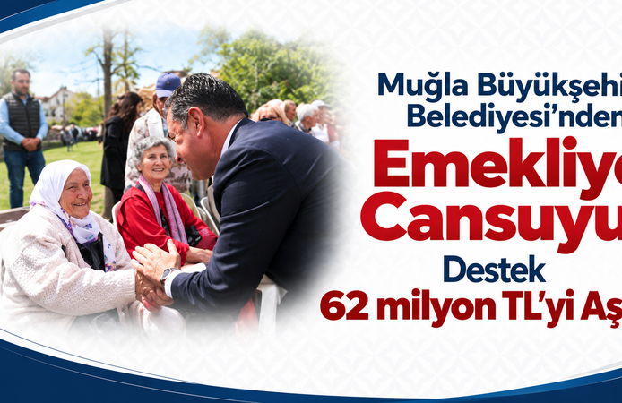 Muğla’da Emekliye Dört Kalemde Can Suyu