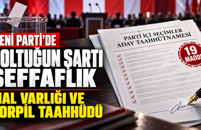 Adayların Önüne 19 Maddelik Taahhütname Koydu