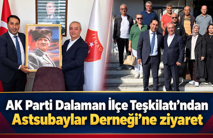 AK Parti İlçe Teşkilatı’ndan Astsubaylar Derneği’ne ziyaret