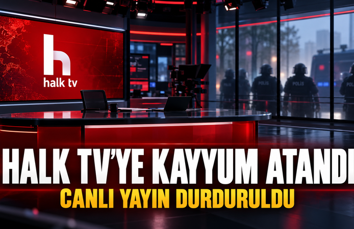 Halk TV’de Kayyum Dönemi: Canlı Yayın Kesildi