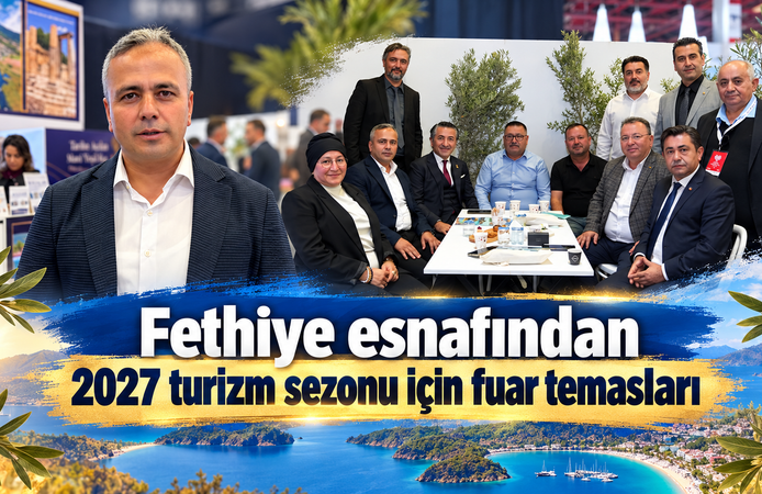 Fethiye esnafından 2027 turizm sezonu için fuar temasları