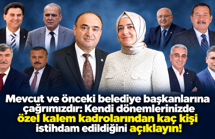 MUĞLA’NIN TÜM BELEDİYELERİNE ÇAĞRIMIZDIR