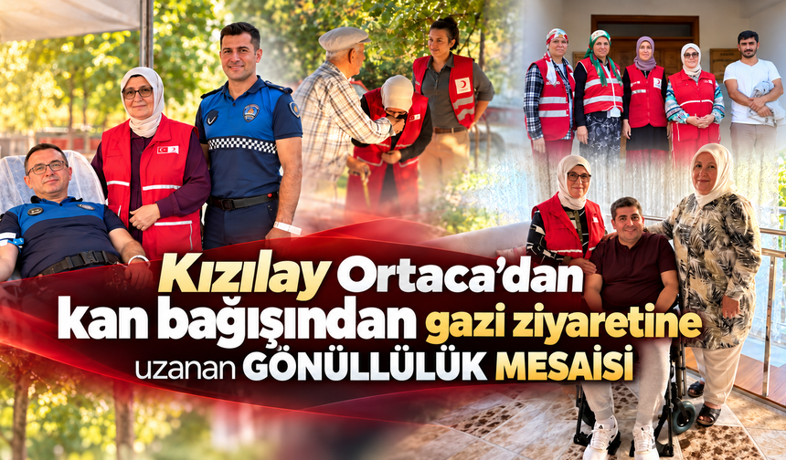 kan bağışından gazi ziyaretine uzanan gönüllülük mesaisi