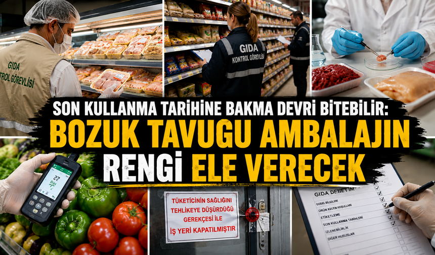 BOZUK TAVUĞU AMBALAJIN RENGİ ELE VERECEK