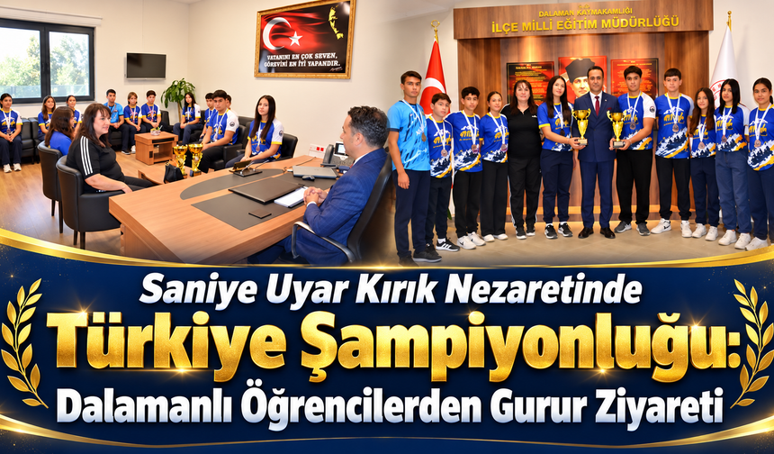 Dalamanlı Öğrencilerden Gurur Ziyareti