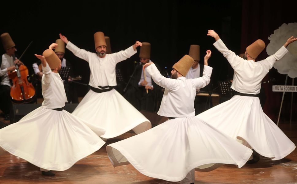 Muğla'da Mevlana Celaleddin-i Rumi'nin vefatının 751'inci yılında Şebiarus töreni yapıldı