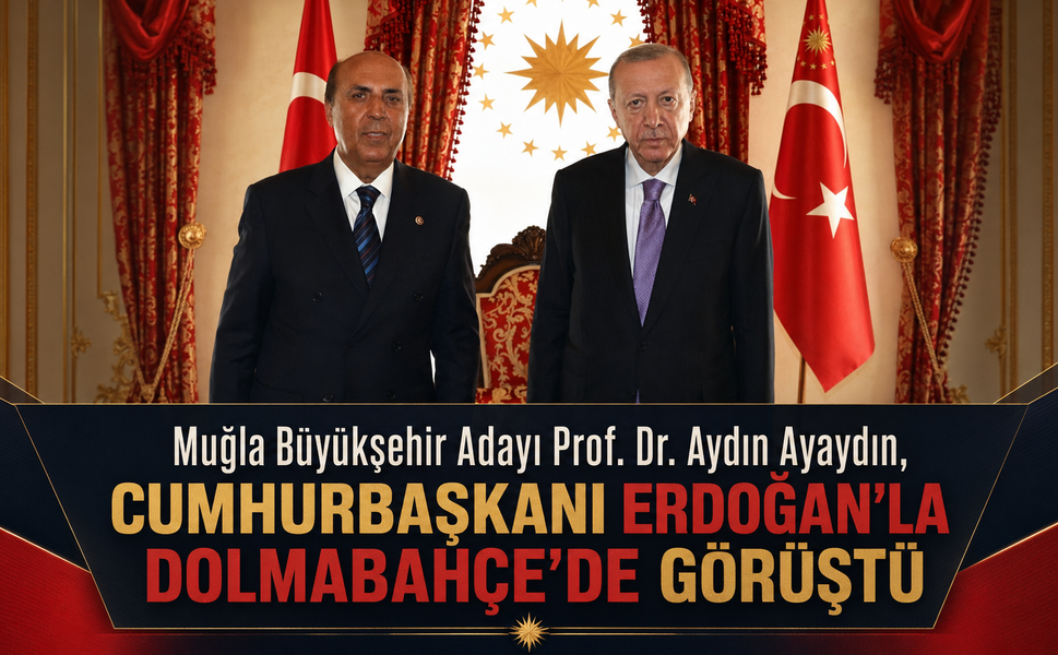 Aydın Ayaydın, Cumhurbaşkanı Erdoğan’la Dolmabahçe’de Görüştü