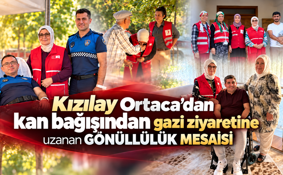 kan bağışından gazi ziyaretine uzanan gönüllülük mesaisi