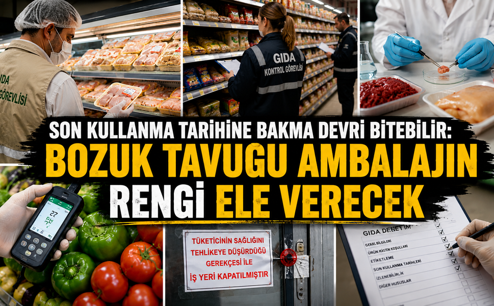 BOZUK TAVUĞU AMBALAJIN RENGİ ELE VERECEK