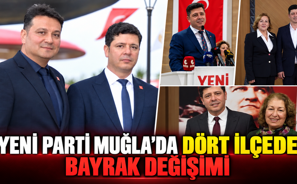 ENİ Parti Muğla’da Dört İlçede Bayrak Değişimi