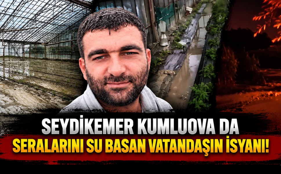 SERALARINI SU BASAN VATANDAŞ İSYAN ETTİ!