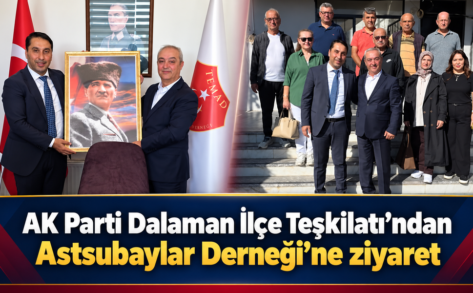AK Parti İlçe Teşkilatı’ndan Astsubaylar Derneği’ne ziyaret