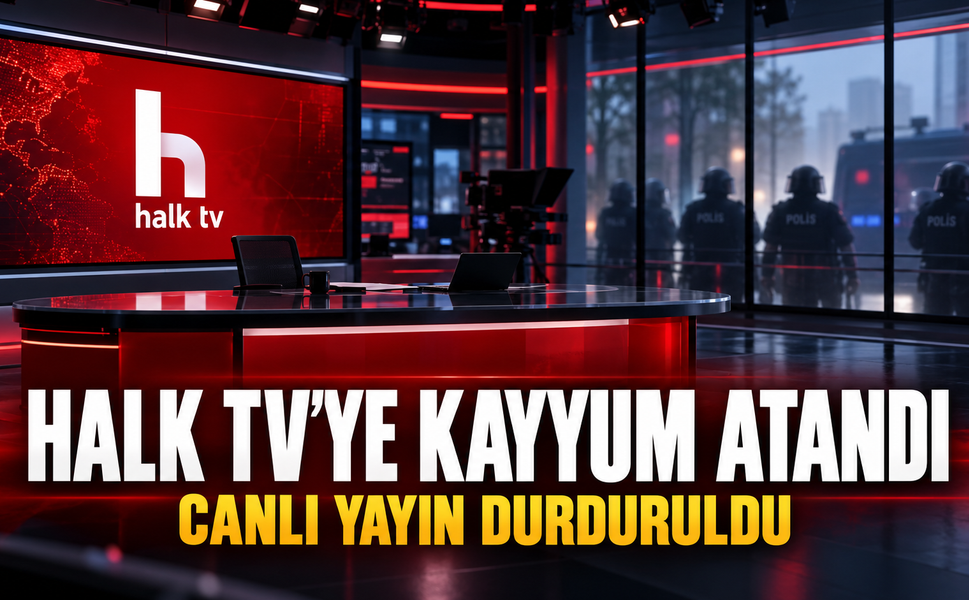 Halk TV’de Kayyum Dönemi: Canlı Yayın Kesildi