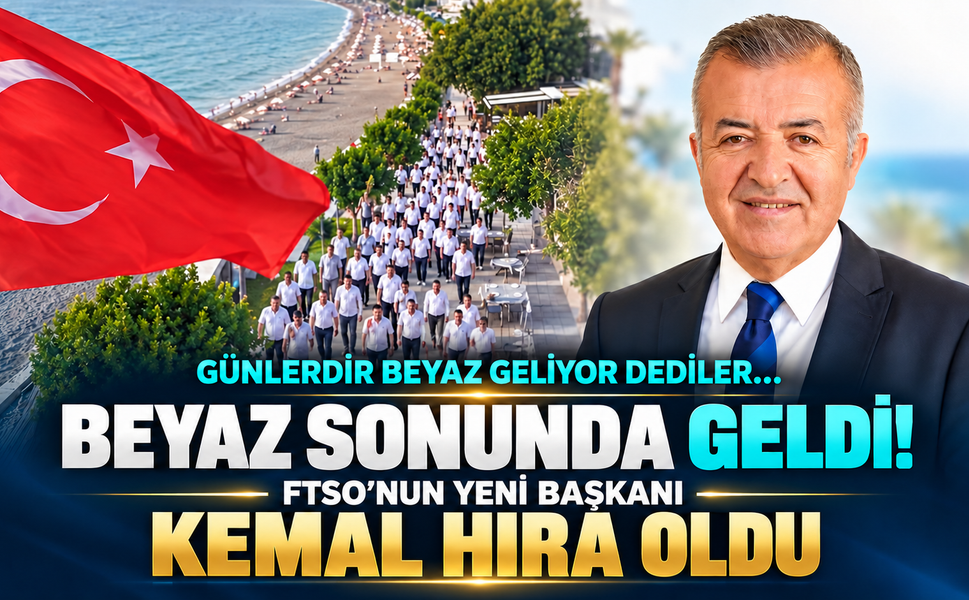 FTSO Başkanlık Seçiminde Zafer Kemal Hıra'nın Oldu