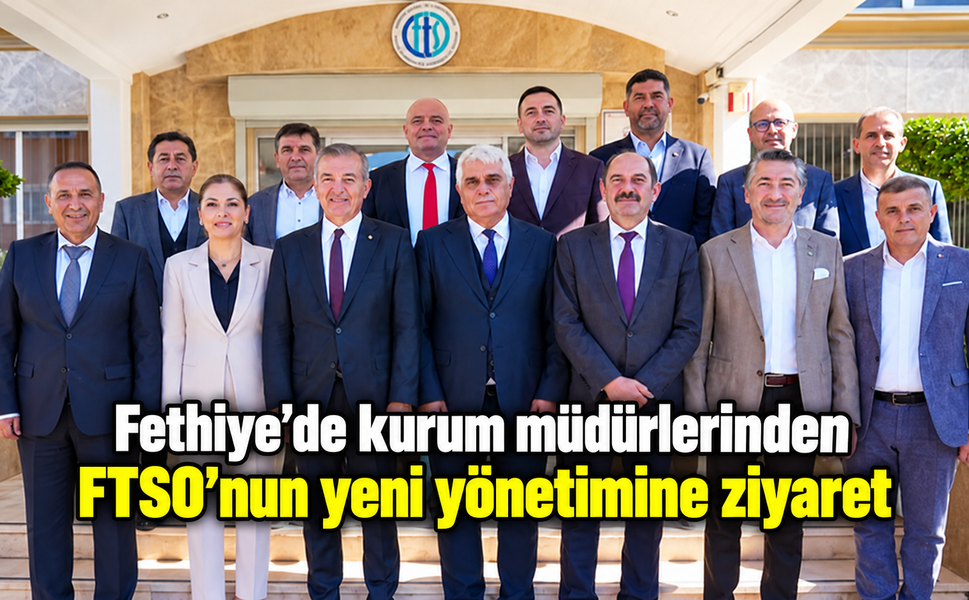 Kurum müdürlerinden FTSO’nun yeni yönetimine ziyaret