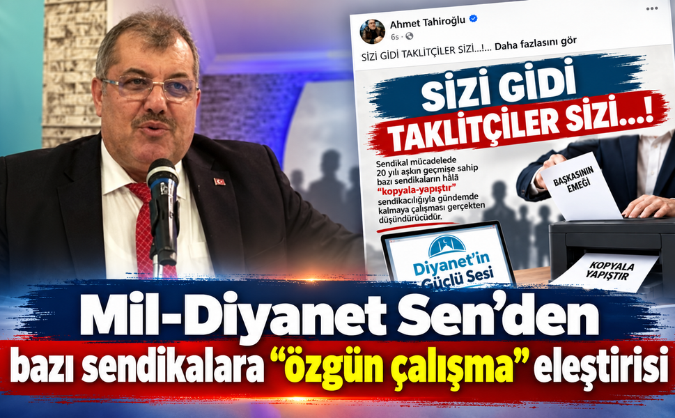 "Sendikacılık özgün fikir ve çözüm üretmektir"