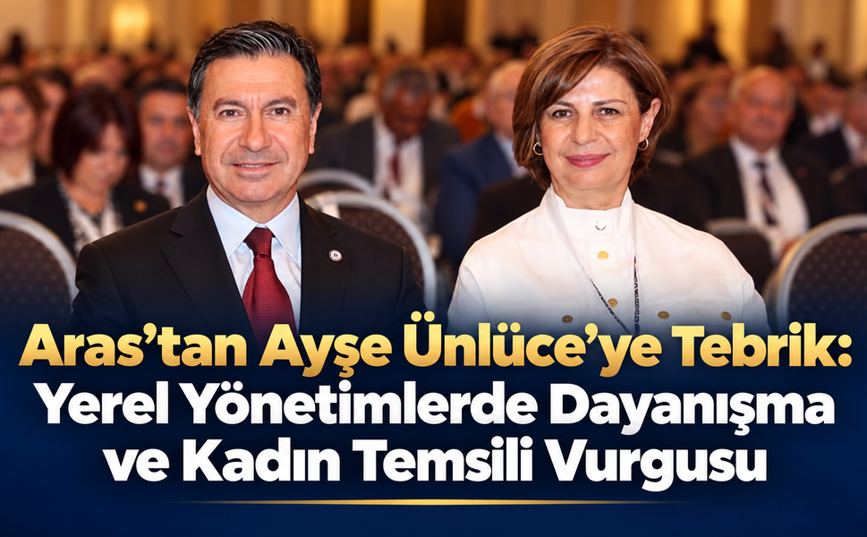 Aras’tan Ayşe Ünlüce’ye Tebrik Paylaşımı