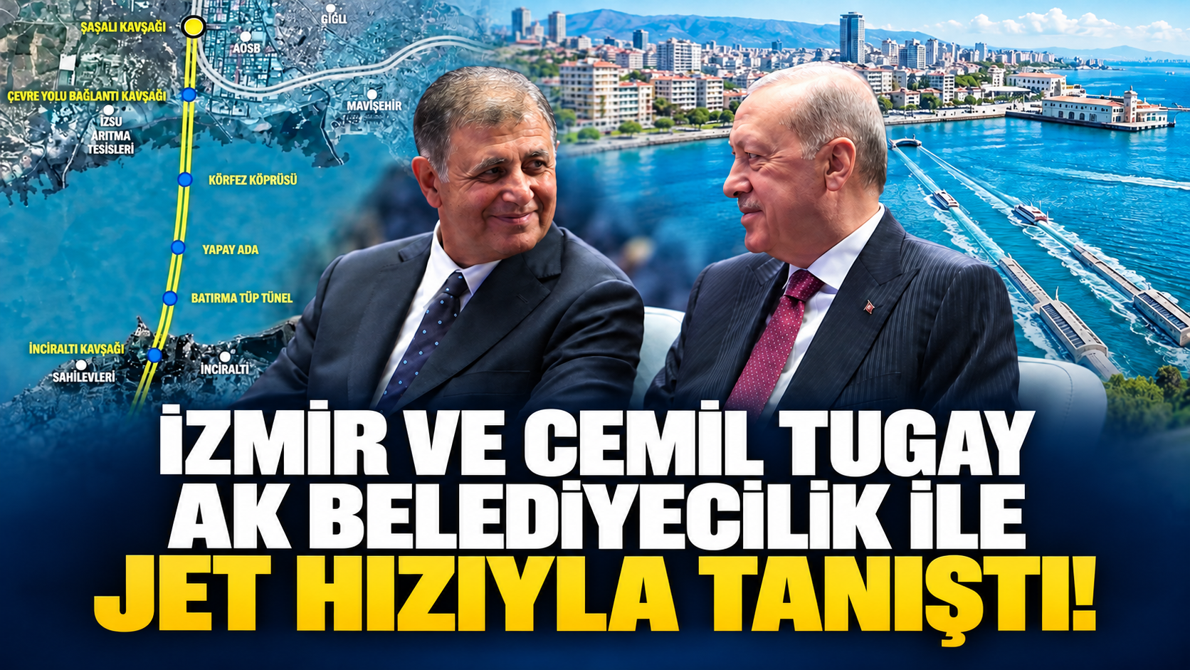 Karşıyaka’dan Konak’a Deniz Altından Raylı Bağlantı