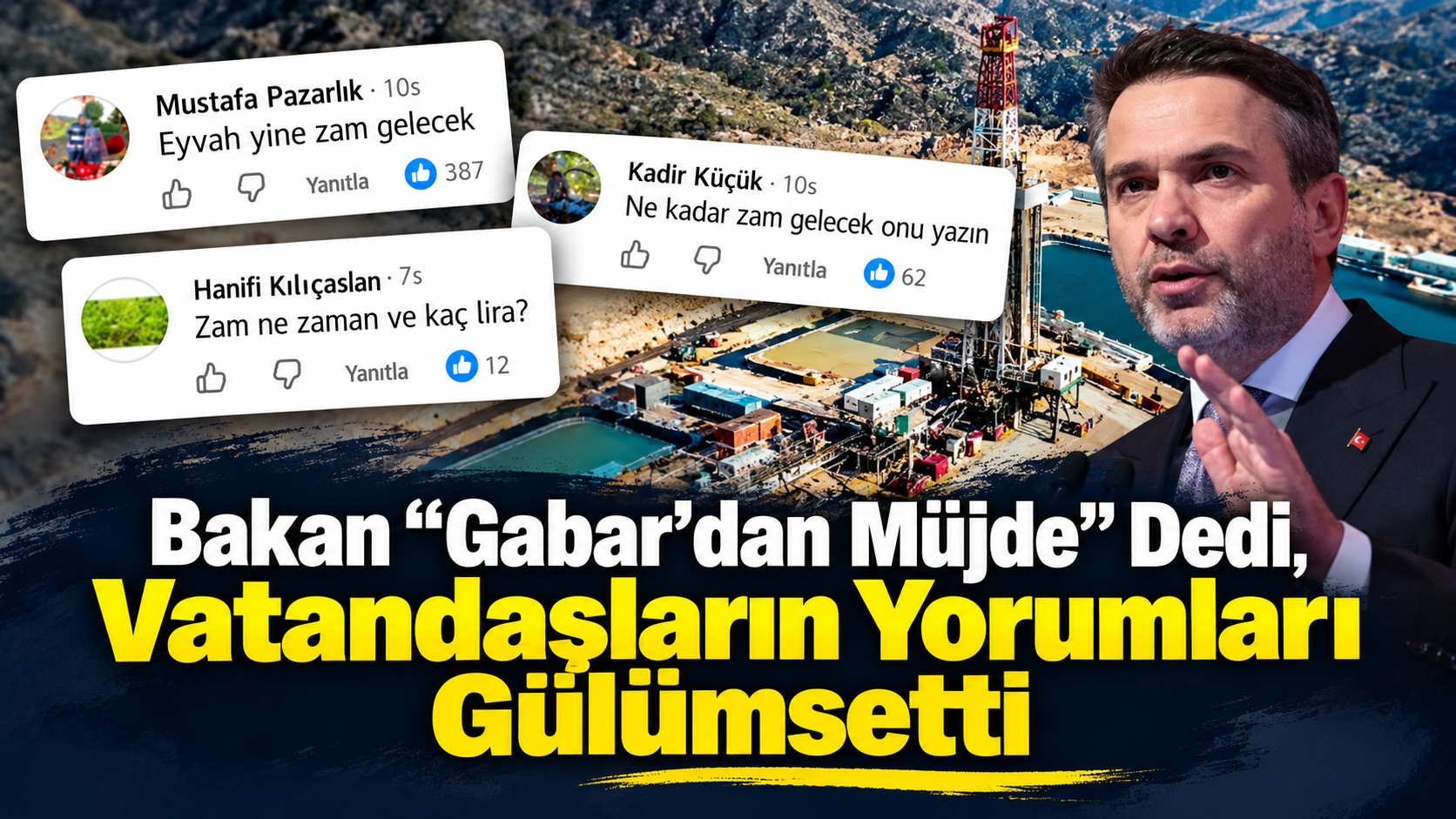 Bakan “Müjde” Dedi, Vatandaşların Yorumları Gülümsetti