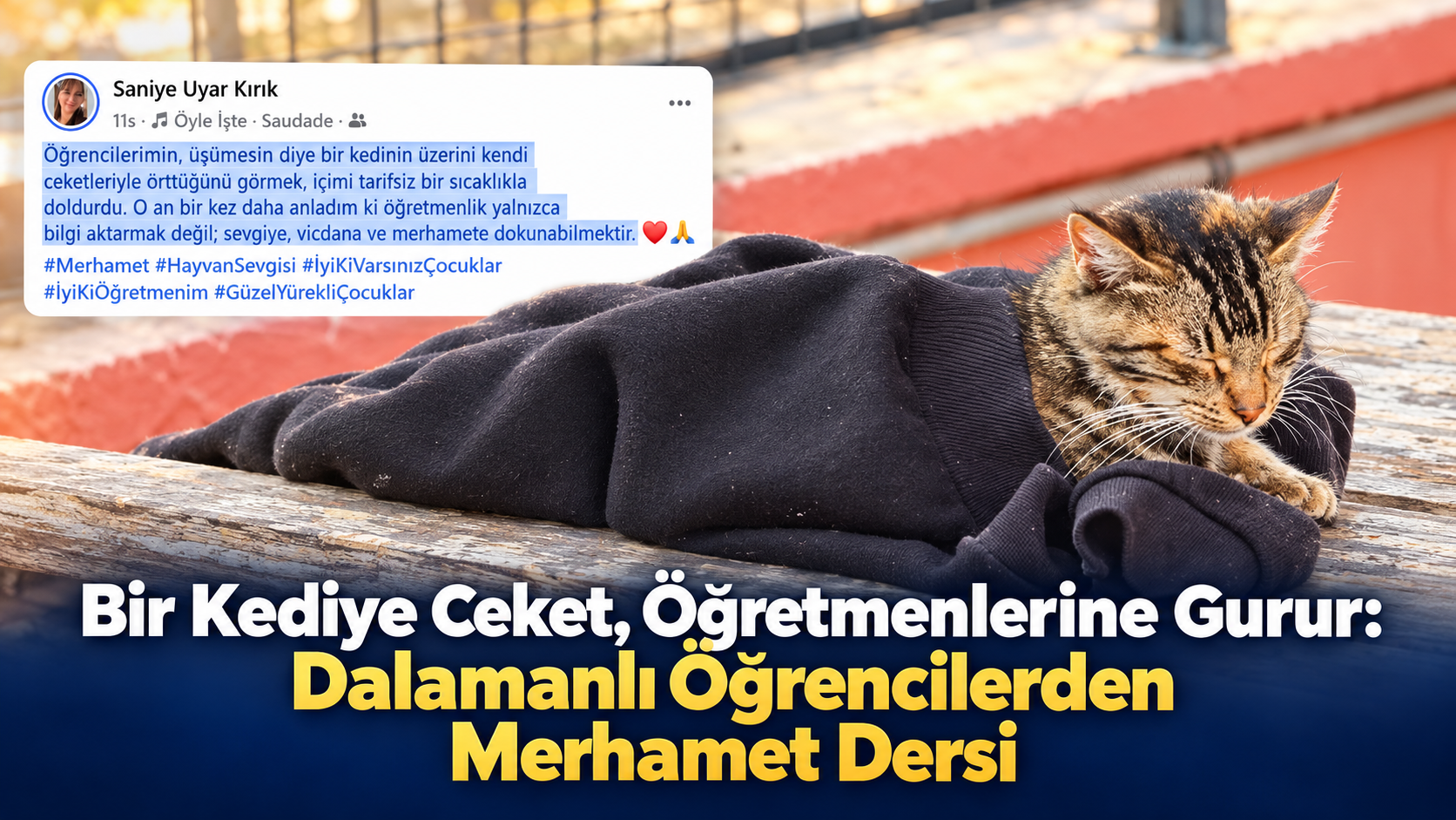 Dalamanlı Öğrencilerden Merhamet Dersi