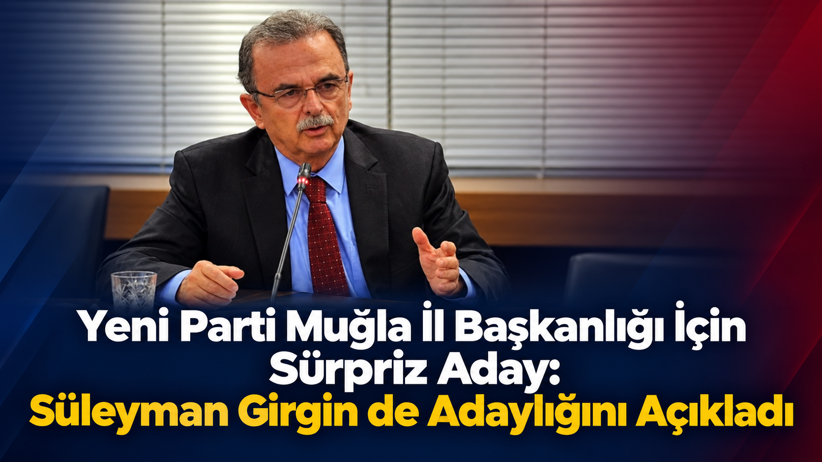 Yeni Parti Muğla’da Girgin de "Yarışta Ben de Varım" dedi