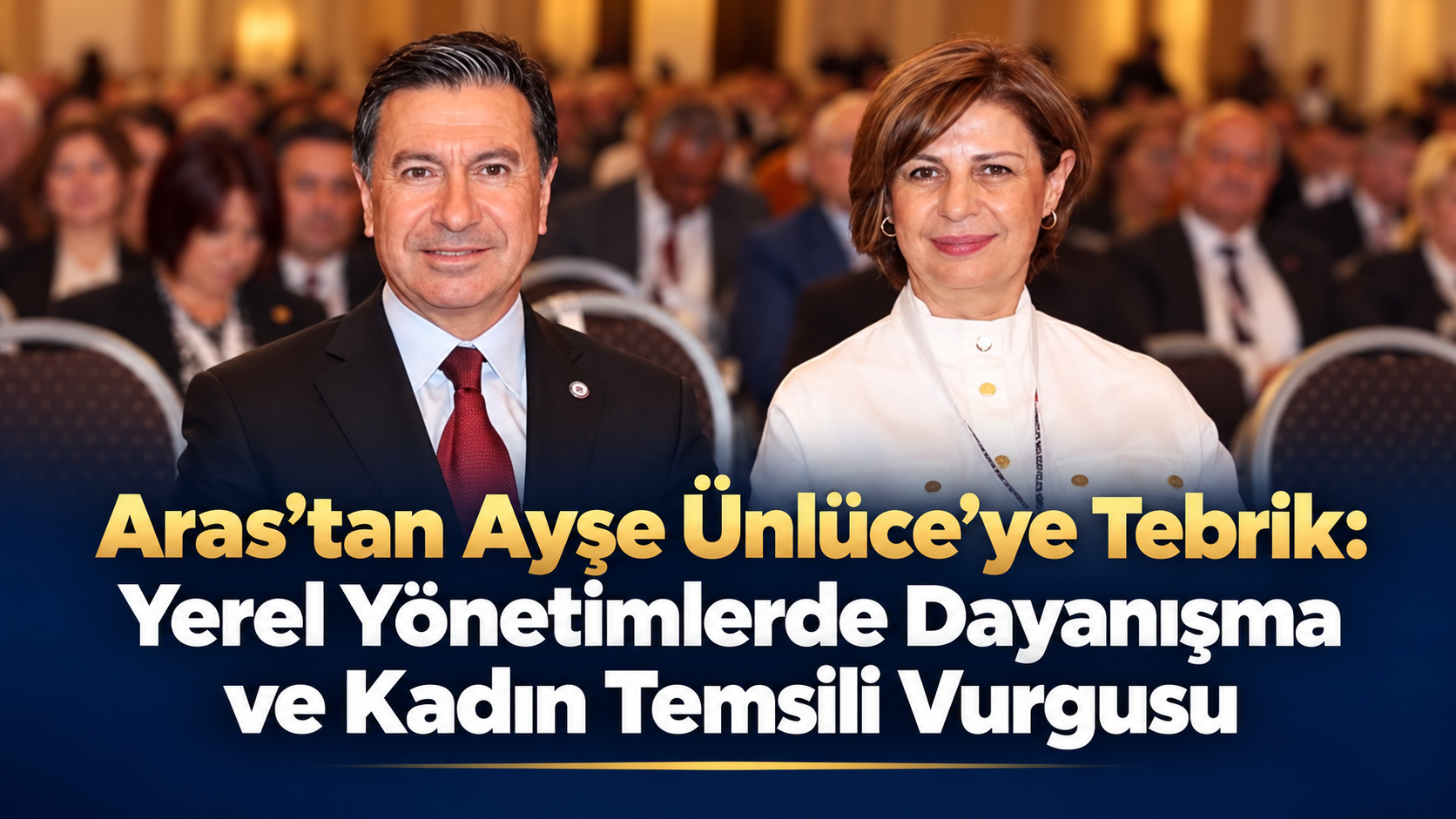Aras’tan Ayşe Ünlüce’ye Tebrik Paylaşımı